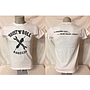 T-shirt bianca da uomo 'RRUST 'N' ROLL