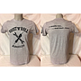 T-shirt grigio melange da uomo 'RRUST 'N' ROLL