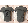 T-shirt steel gray da uomo 'RRUST 'N' ROLL collo ampio